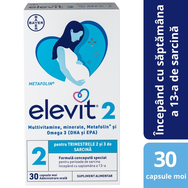 Elevit 2 - supliment alimentar (perioada de sarcină)