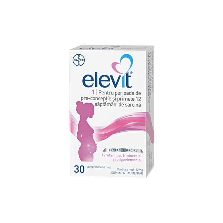 Elevit 1 comprimate filmate