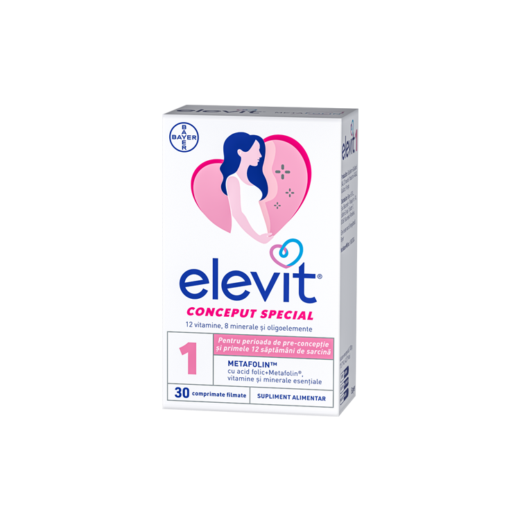 Elevit 1 comprimate filmate